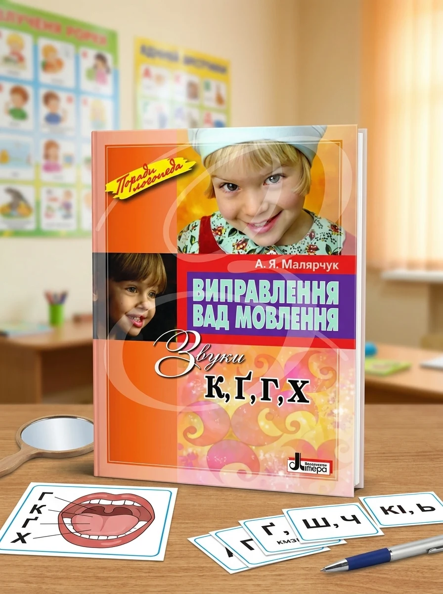 Виправлення вад мовлення. Звуки К, Г, Ґ, Х. — Вивчення мов