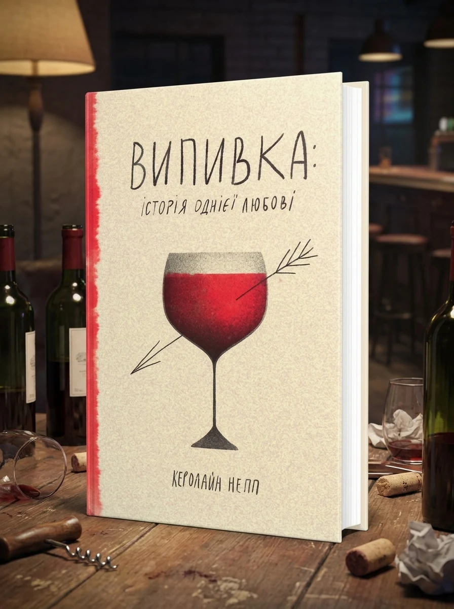 Випивка. Історія однієї любові — Керолайн Непп, обкладинка
