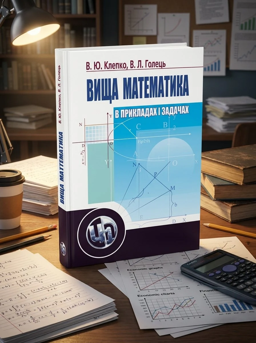 Вища математика в прикладах і задачах. 2-ге видання., обкладинка
