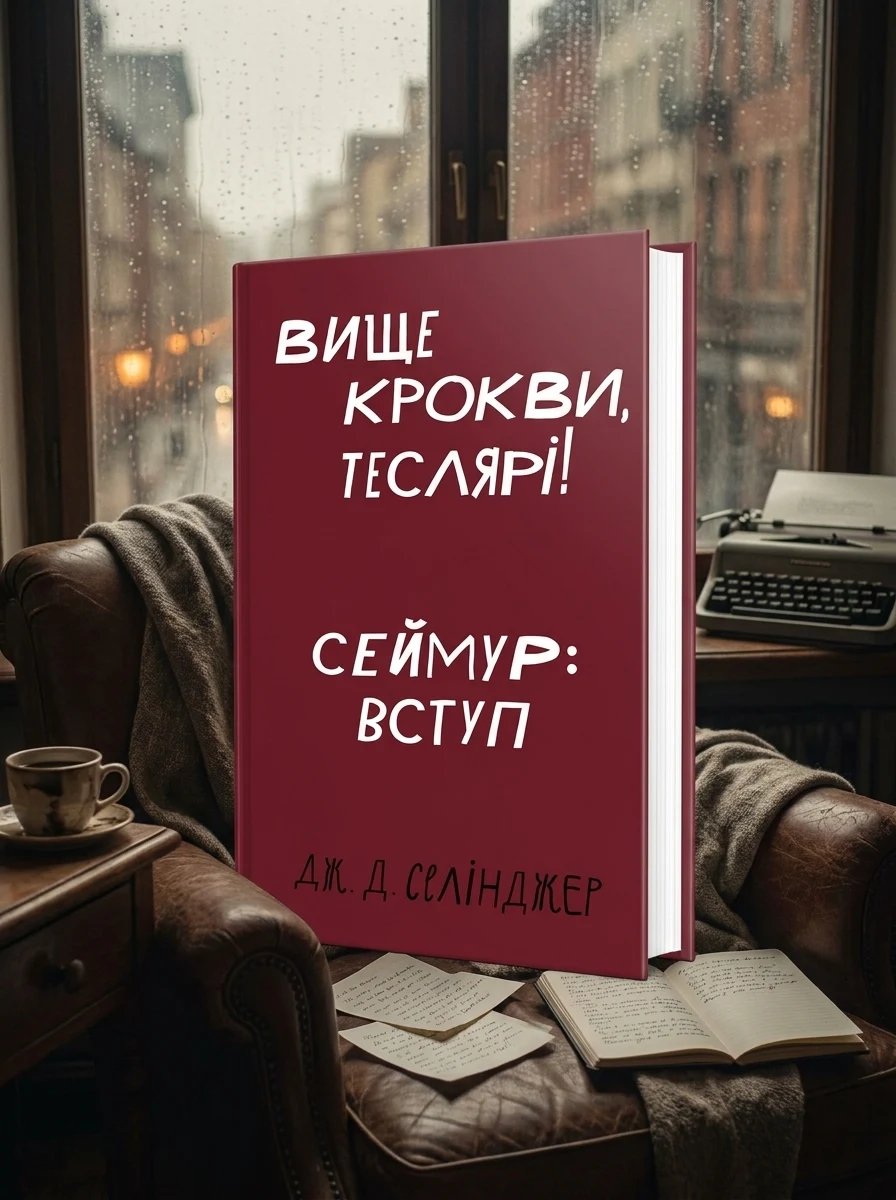 Вище крокви, теслярі! Сеймур: Вступ — Художня література