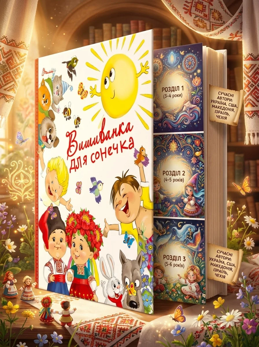 Вишиванка для сонечка — Дитячі книги