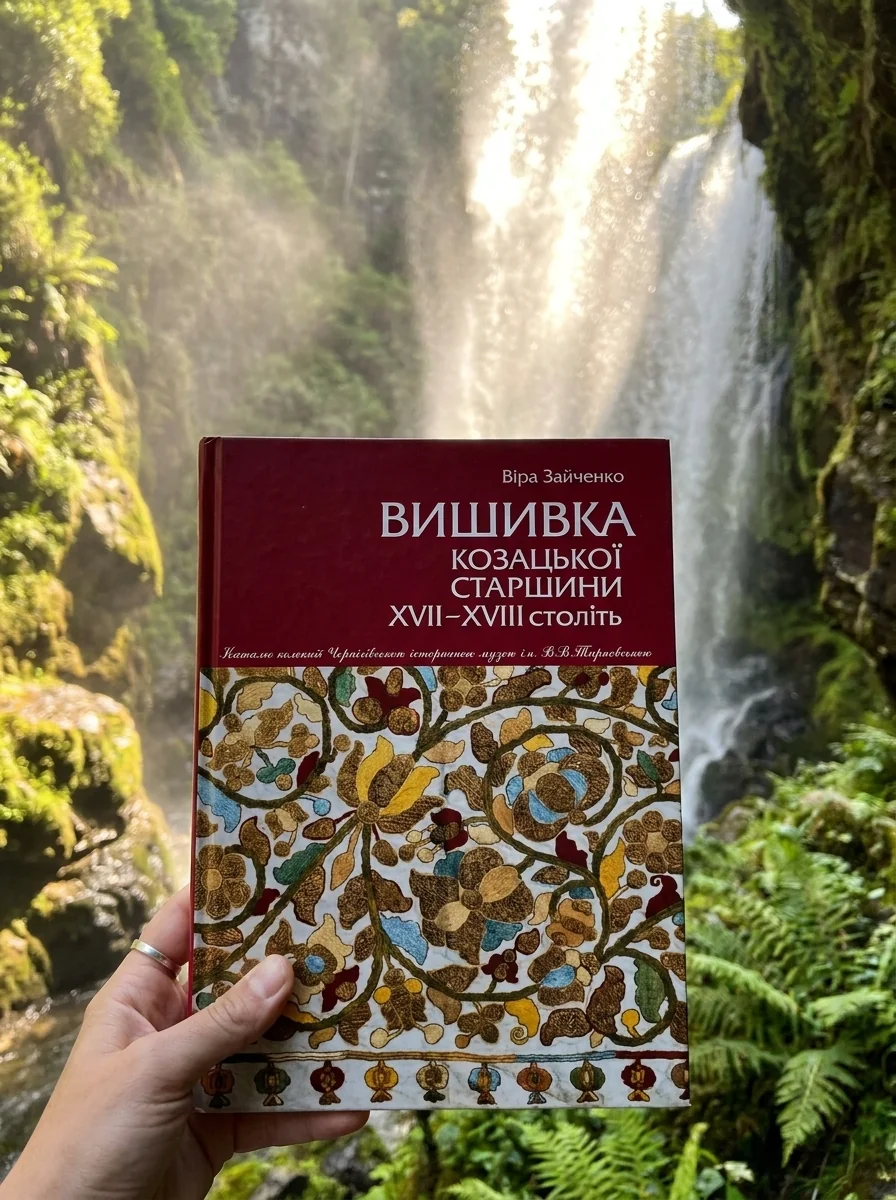 Вишивка козацької старшини XVII-XVIII століть — Віра Зайченко, обкладинка