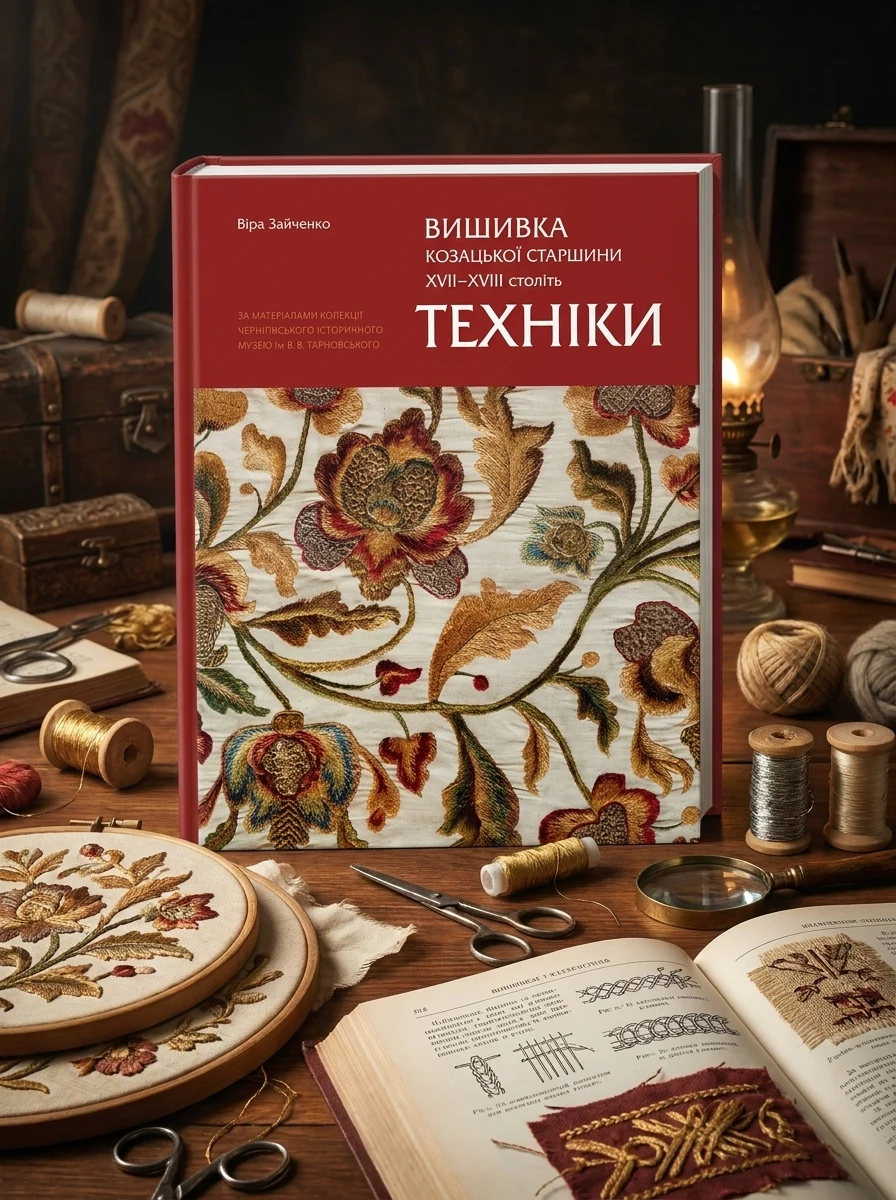 Вишивка козацької старшини XVII-XVIII століть. Техніки — Історія та публіцистика