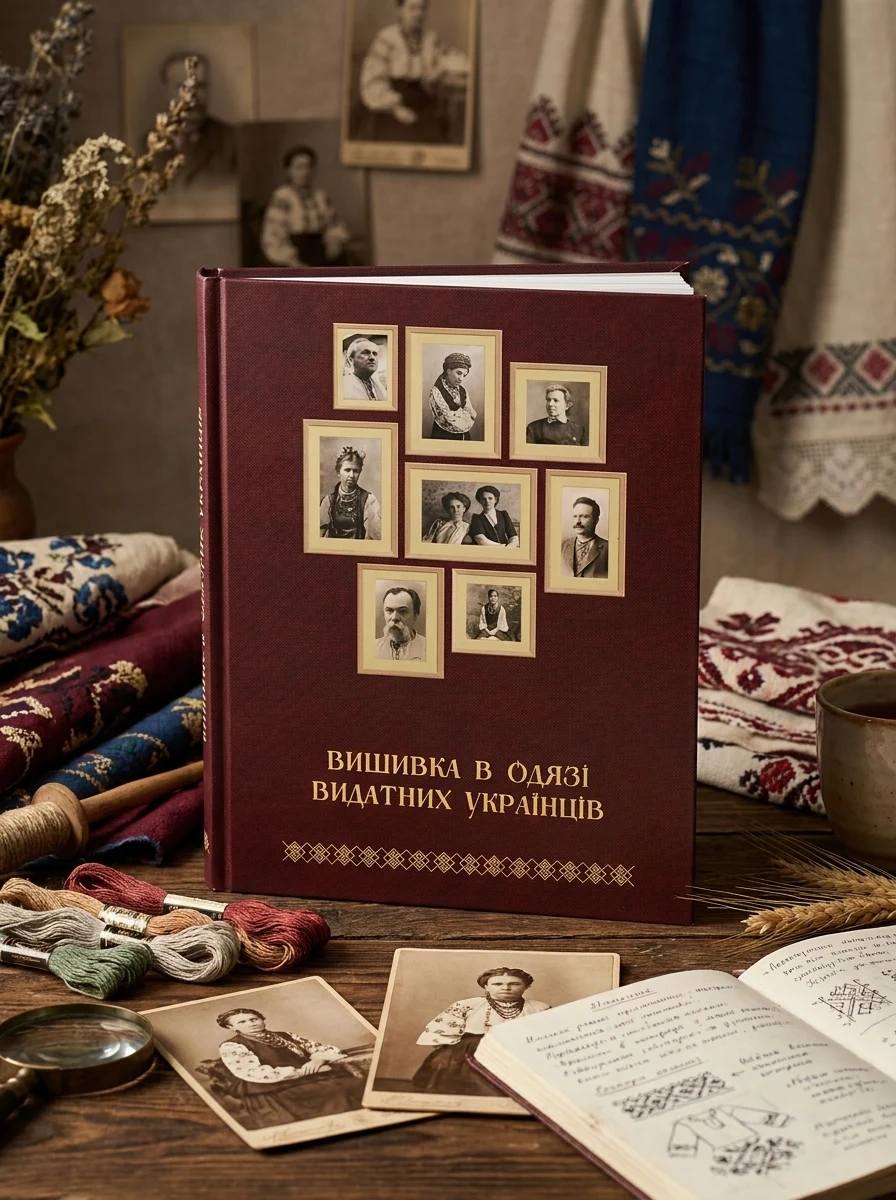 Вишивка в одязі видатних українців — Історія та публіцистика