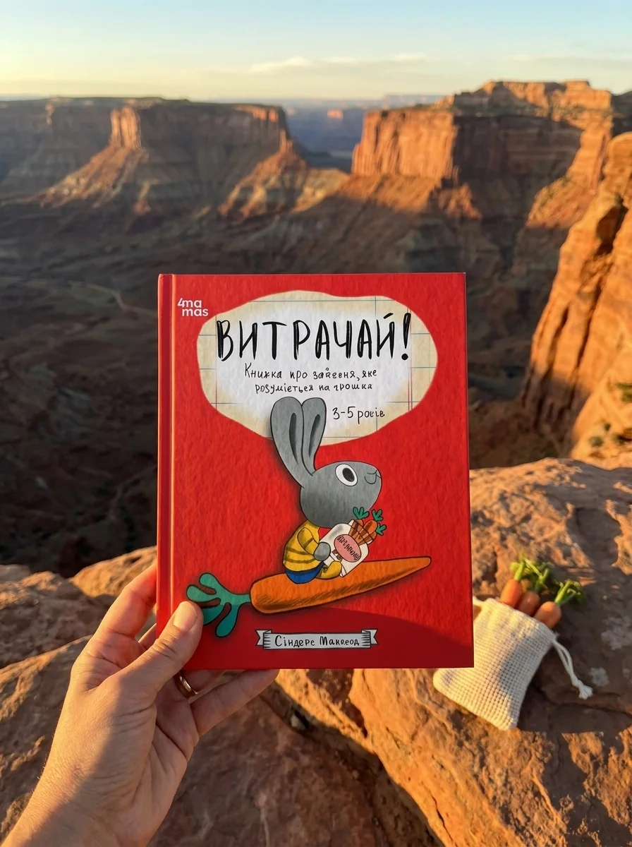Витрачай! Книжка про зайченя, яке розуміється на грошах. 3–5 років — фото 2