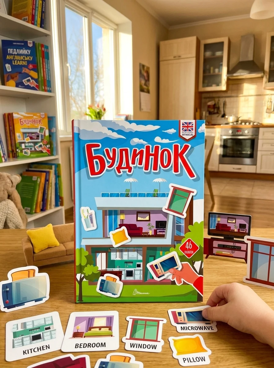 Вивчаємо англійську. Будинок — Вивчення мов