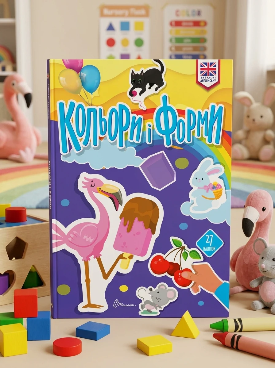 Вивчаємо англійську. Кольори і форми — Вивчення мов