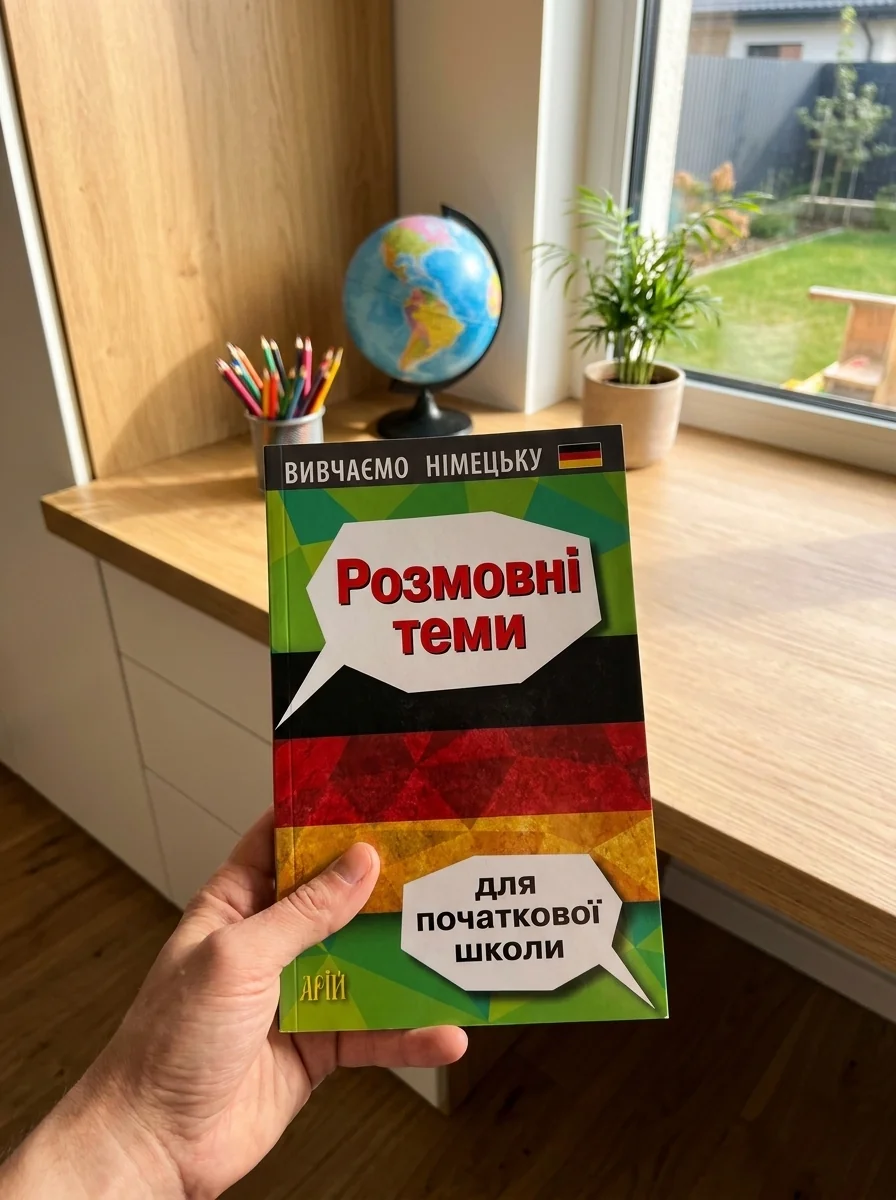 Вивчаємо німецьку. Розмовні теми для початкової школи — Вивчення мов