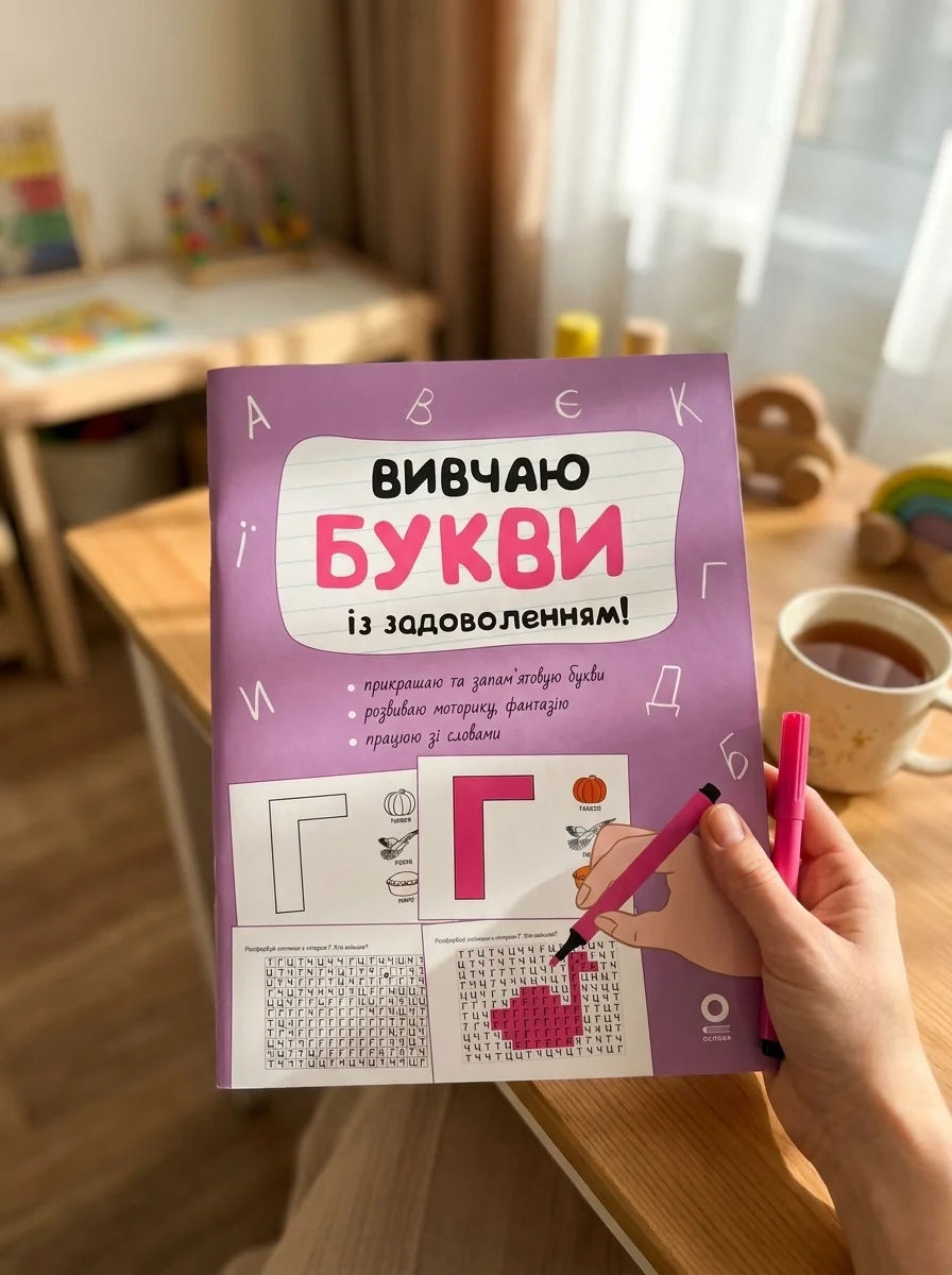 Вивчаю букви із задоволенням! — Вивчення мов