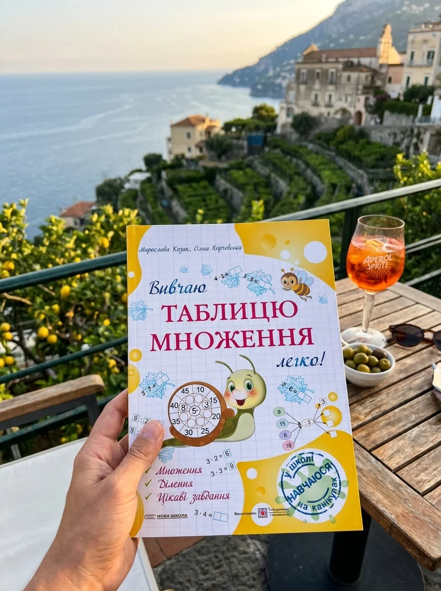 Вивчаю таблицю множення легко! — Дитяча література