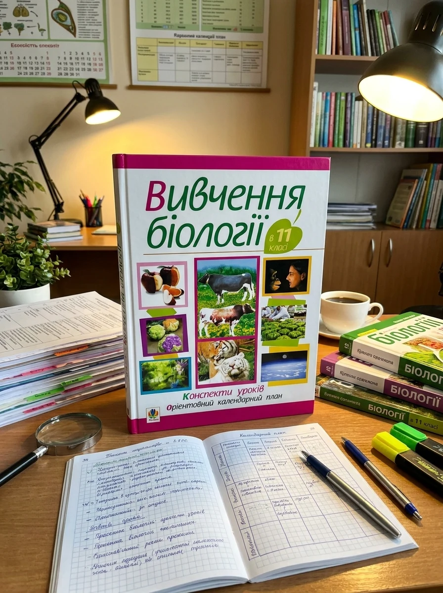 Вивчення біології у 11 класі. Конспекти уроків. Орієнтовний календарний план — Наука та психологія