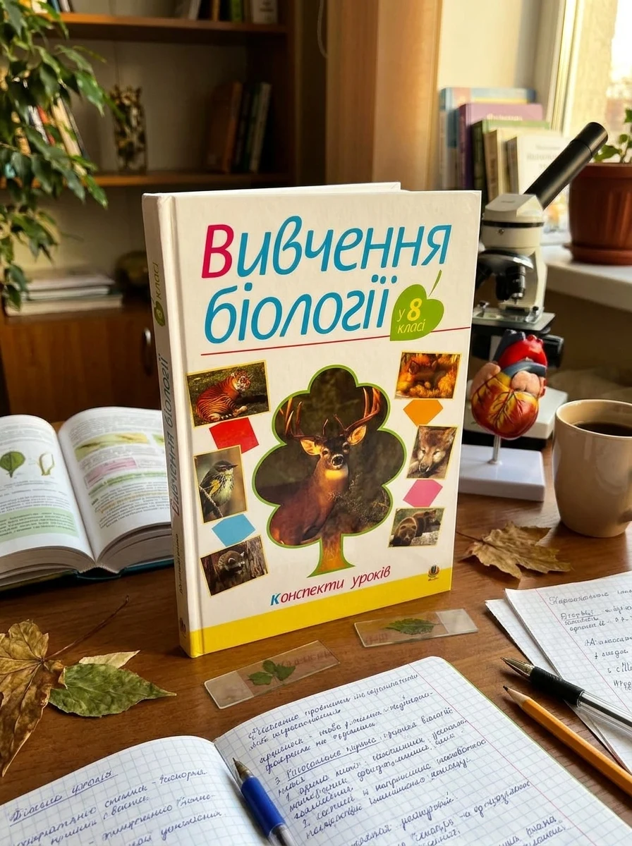 Вивчення біології у 8 класі. Конспекти уроків — фото 2