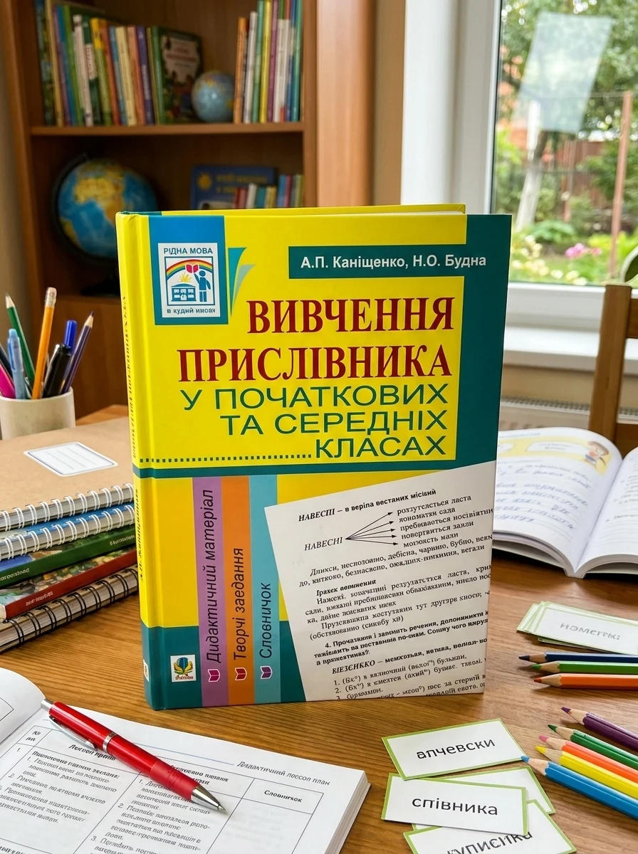 Вивчення прислівника у початкових та середніх класах. Дидактичний матеріал — Вивчення мов