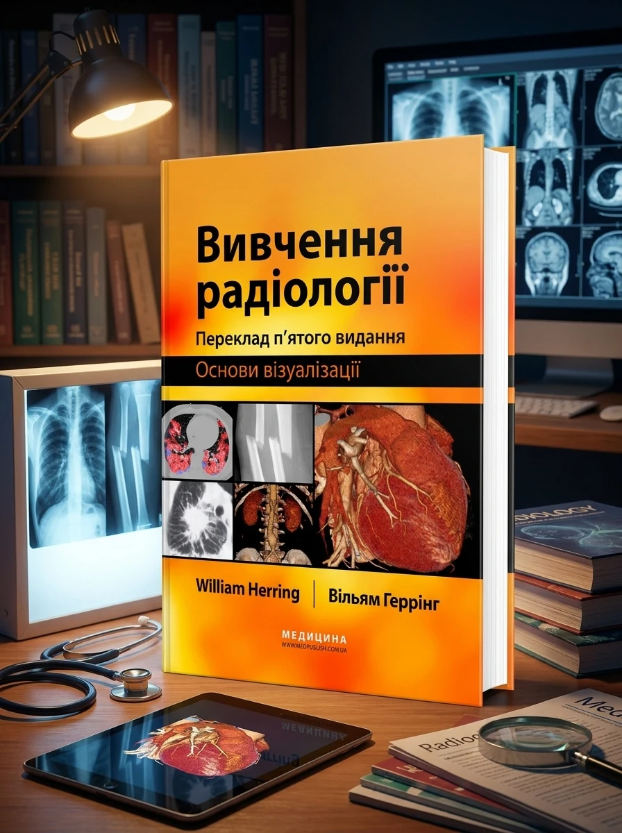 Вивчення радіології: основи візуалізації: 5-е видання — Вільям Геррінг, обкладинка