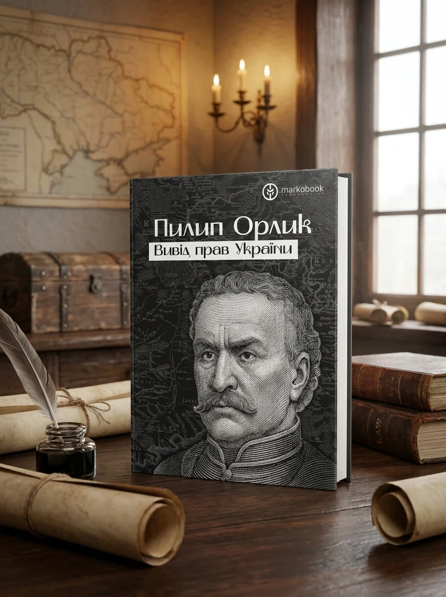 Вивід прав України — Пилип Орлик, обкладинка