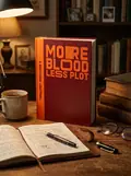 A Reading Journal: More Blood, Less Plot, обкладинка