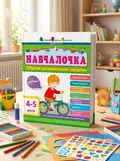 АРТ Навчалочка. 4-5 років. Збірник розвивальних завдань, обкладинка