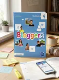 Bloggers 4. Workbook. B1 — Лаура Бродбент, обкладинка