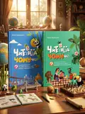 Читанки ЧОМУчка 7-9+ років. Комплект з 2-х книг — Еліна Заржицька, обкладинка