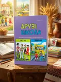 Друзі. Школа. Читанка для розвитку української мови — Турко К.., обкладинка