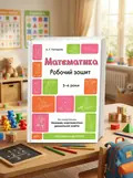 Готуємось до НУШ. Математика 3-4 роки, 4-5 років. Комплект із 2-х зошитів (українською), обкладинка