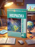 Інформатика. 4 клас. Конспекти уроків — Ольга Мочула, обкладинка