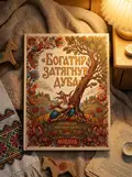 Богатир затягнув дуба — українська народна казка — Народна творчість, обкладинка