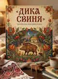 Дика свиня — українська народна казка — Народна творчість, обкладинка