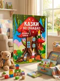 Казки по складах. Велика книга, обкладинка
