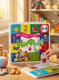 Книга 33 віконця. Цифри, обкладинка