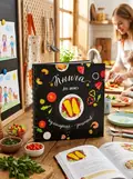 Книга для запису кулінарних рецептів, обкладинка