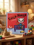 Книга Киця-Миця в дитсадку — Аніта Ґловінська, обкладинка