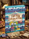 Книга Пригоди Шкарпетика. У потаємних закутках, обкладинка
