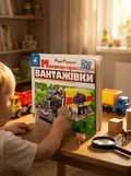 Книга Зазирни у віконце. Малятам про вантажівки - Марія Морозенко, обкладинка