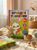 Книжка-подушка. Кумедні тваринки 0+, обкладинка