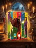 Комплект із 7 книг про Гаррі Поттера  Джоан Ролінґ — Джоан Ролінг, обкладинка