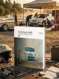 Легенди українського ралі. Ford Escort 4WD — Володимир Некрасов, обкладинка