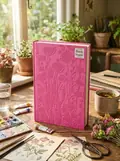 Lucy Innes Williams: Pink Garden House Artisan Art Blank Notebook, обкладинка