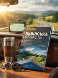 Львівська область. Карта автомобільних шляхів м-б 1:250 000, обкладинка