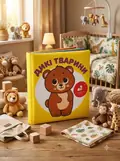 Мяка книжка.(14*14) Дикі тварини. 0+, обкладинка