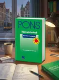 Німецька мова. Словник базової лексики. Pons basisworterbuch. Deutsch als fremdsprache — Дорт Хехт, обкладинка