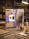 Пазл 3D картонний "Капібара", обкладинка