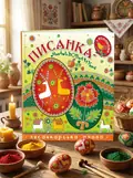 Писанка-мальованка з наліпками — Віра Манько, обкладинка