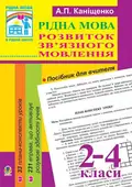 Рідна мова. Розвиток зв’язного мовлення. 2-4 класи. Посібник для вчителя — Антоніна Каніщенко, фото 3