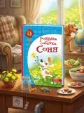 Розумна собачка Соня (синя обкладинка) — Усачов А., обкладинка