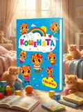 Щасливі звірята. Кошенята (+наліпки) — О.В. Одноліткова, обкладинка