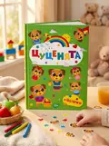 Щасливі звірята. Цуценята (+наліпки) — О.В. Одноліткова, обкладинка