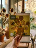 Special Edition Adult Foiled Jigsaw Puzzle Vincent van Gogh: Sunflowers 1000 Pieces, фото 2