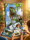 Тварини світу. Велика інтерактивна енциклопедія з доповненою реальністю, обкладинка