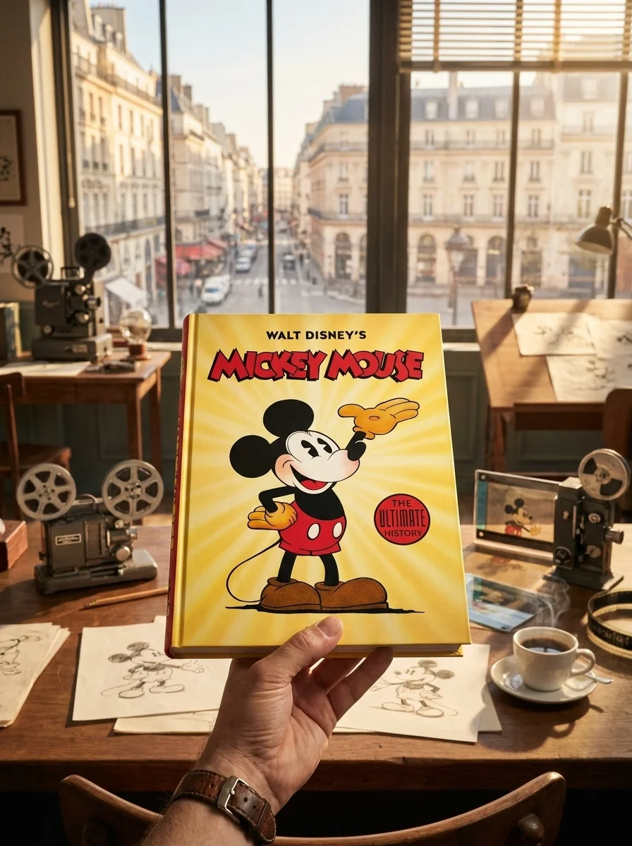 Walt Disney's Mickey Mouse. The Ultimate History — Девід Герштейн, обкладинка